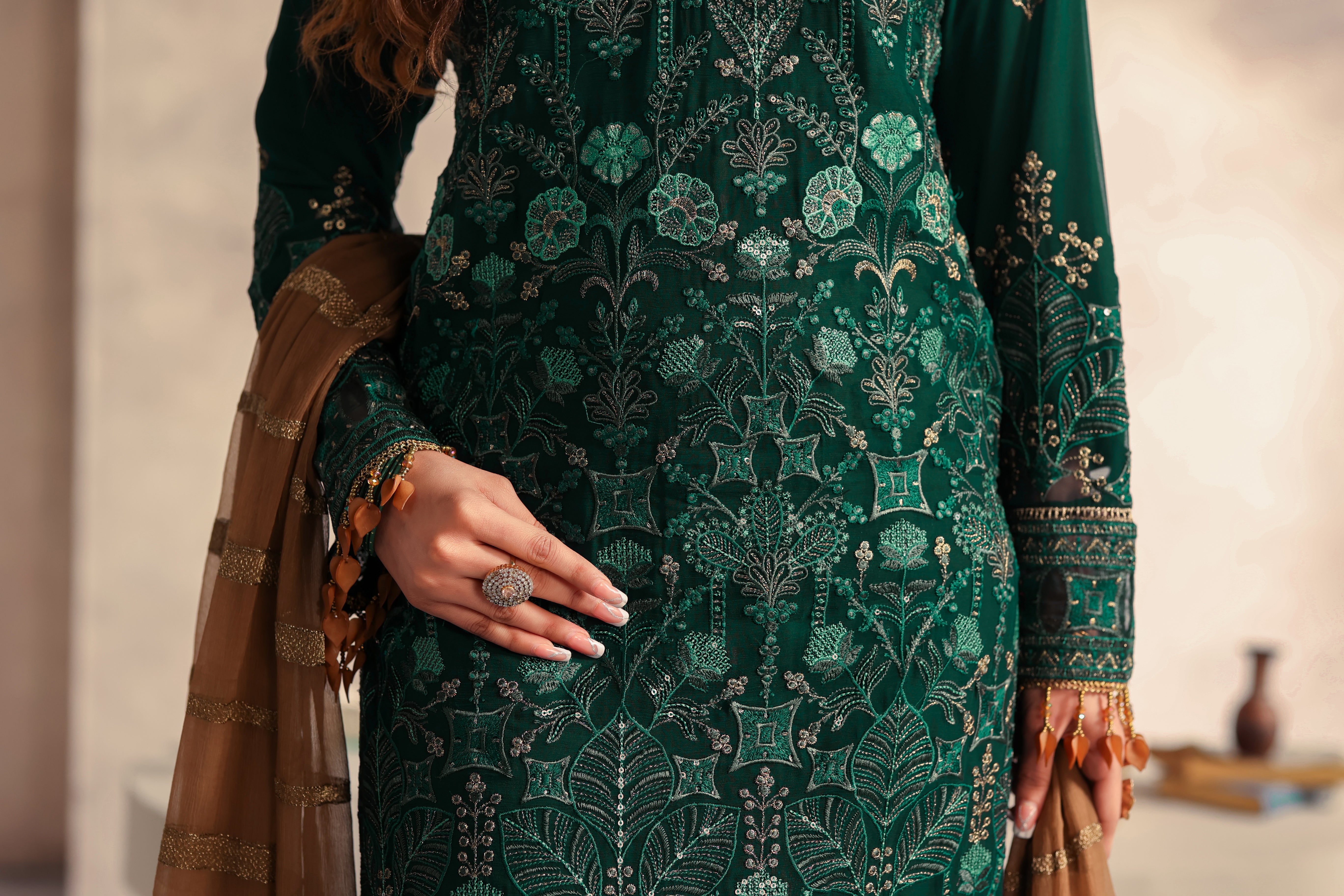 Naaz Bamber Chiffon Formal Suit -NFD-103