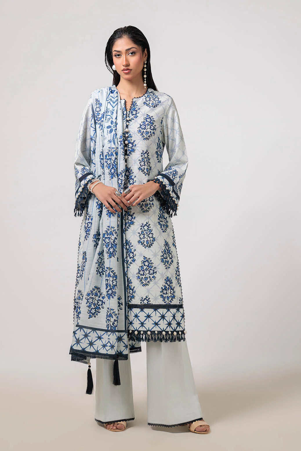 Aurora Khaddar 3-Piece Suit - NCD-101