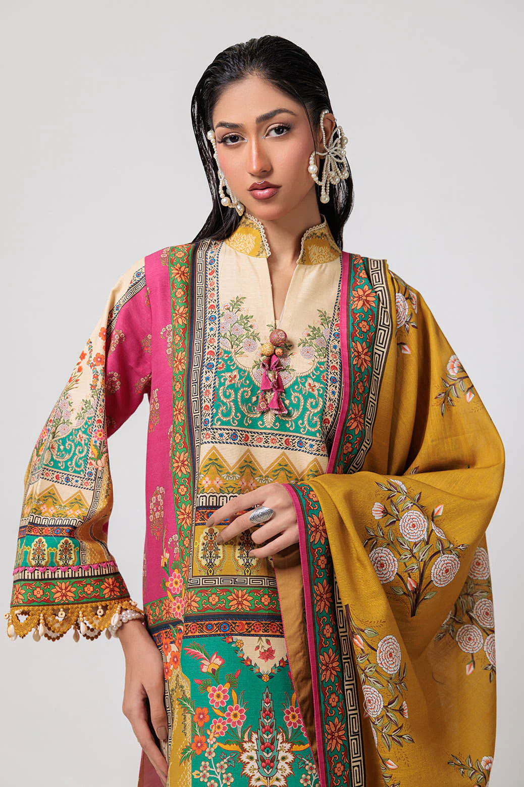 Luna Khaddar 3-Piece Suit - NCD-102