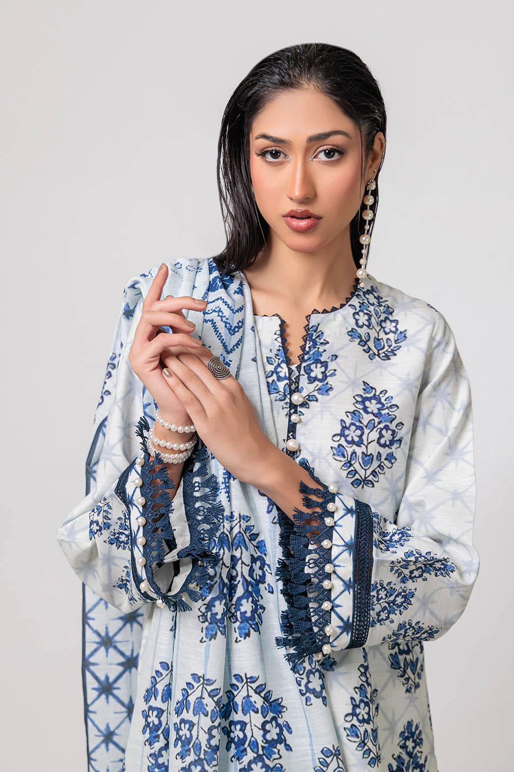 Aurora Khaddar 3-Piece Suit - NCD-101