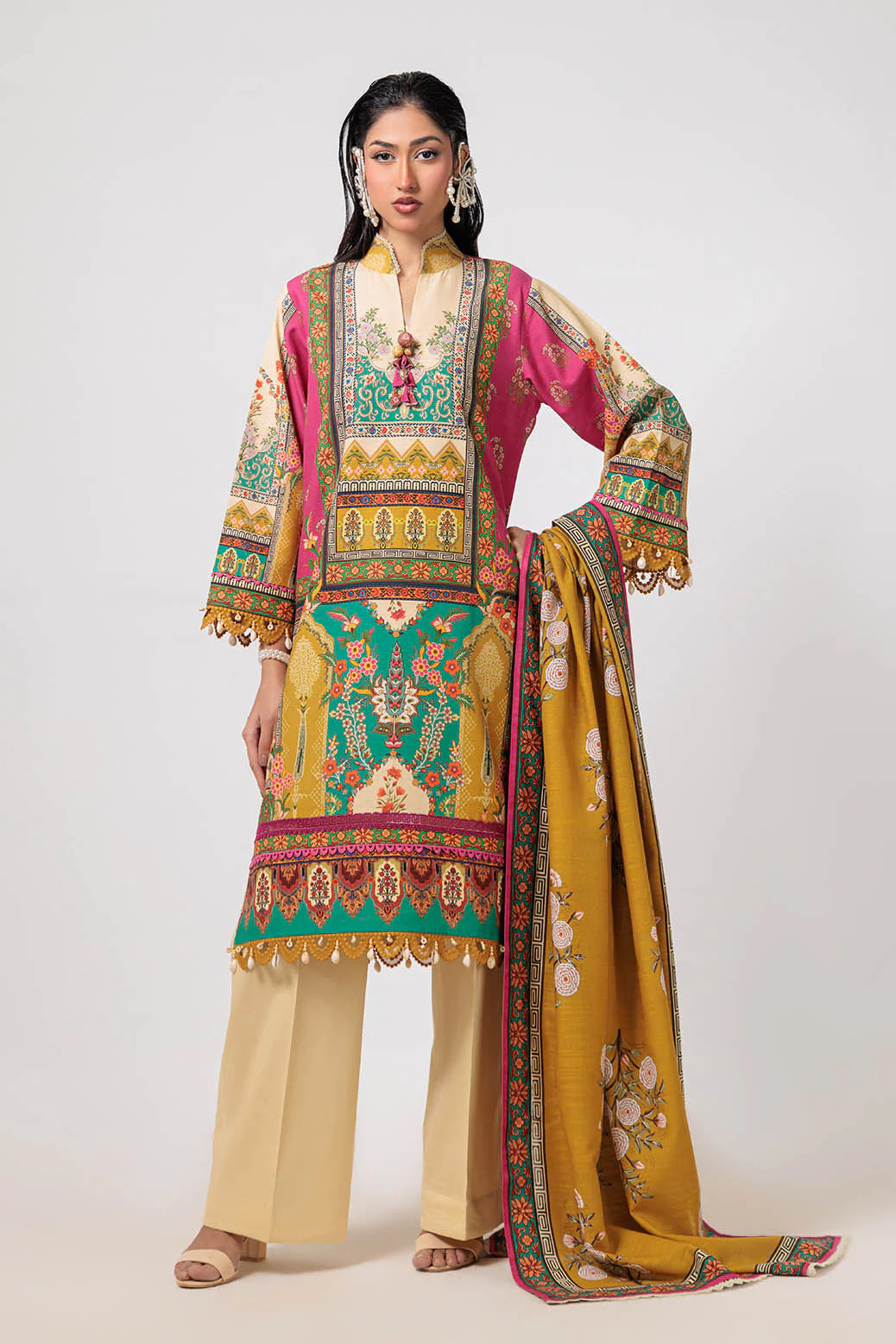Luna Khaddar 3-Piece Suit - NCD-102