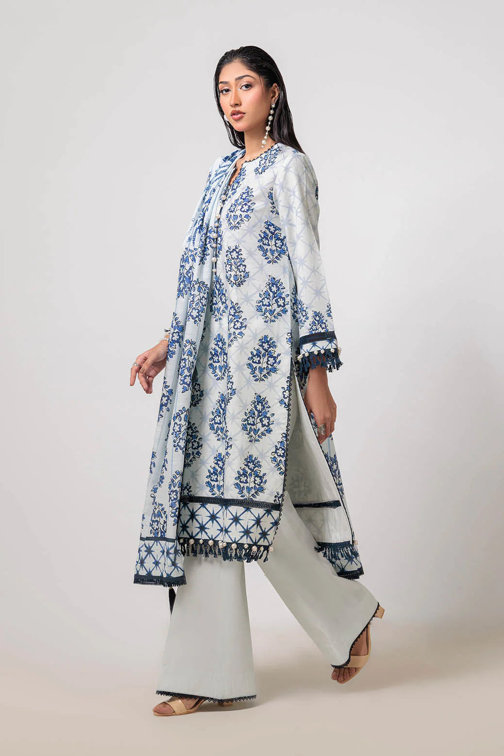 Aurora Khaddar 3-Piece Suit - NCD-101