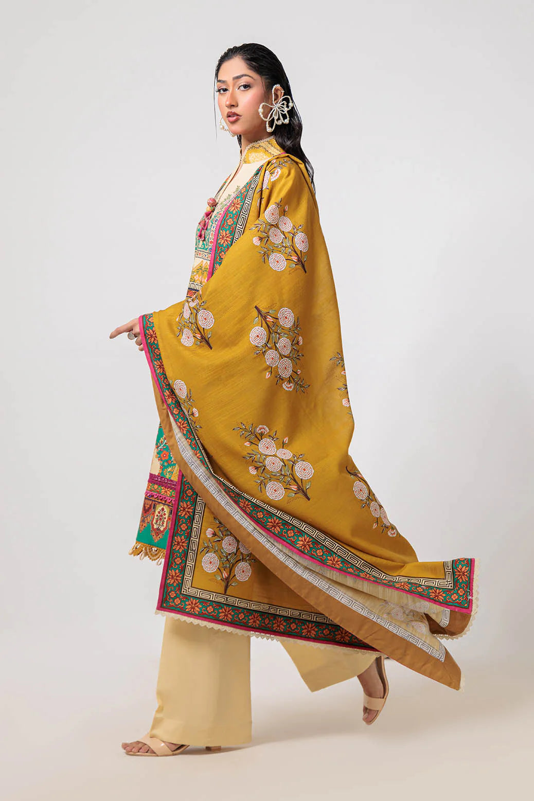 Luna Khaddar 3-Piece Suit - NCD-102