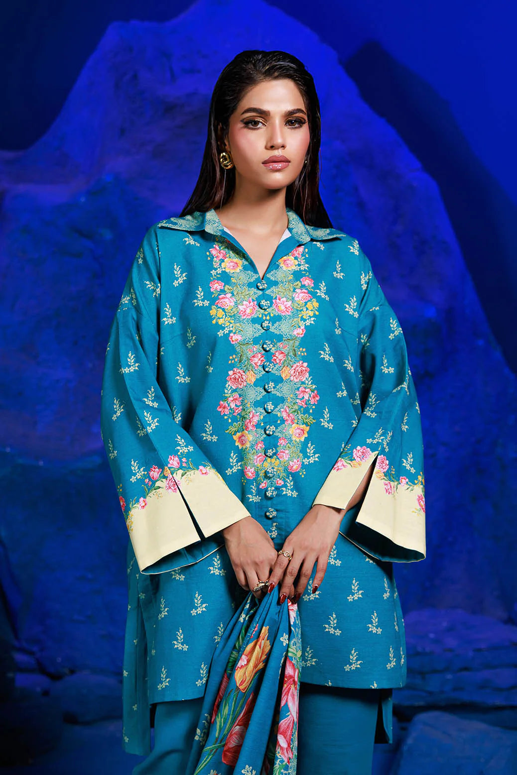 Noor Khaddar 3-Piece Suit- NCD-103