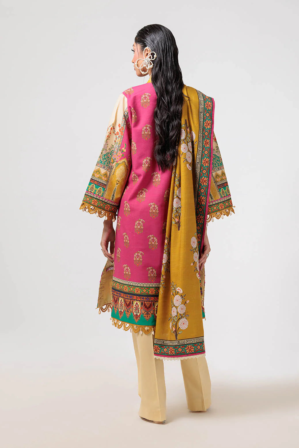 Luna Khaddar 3-Piece Suit - NCD-102