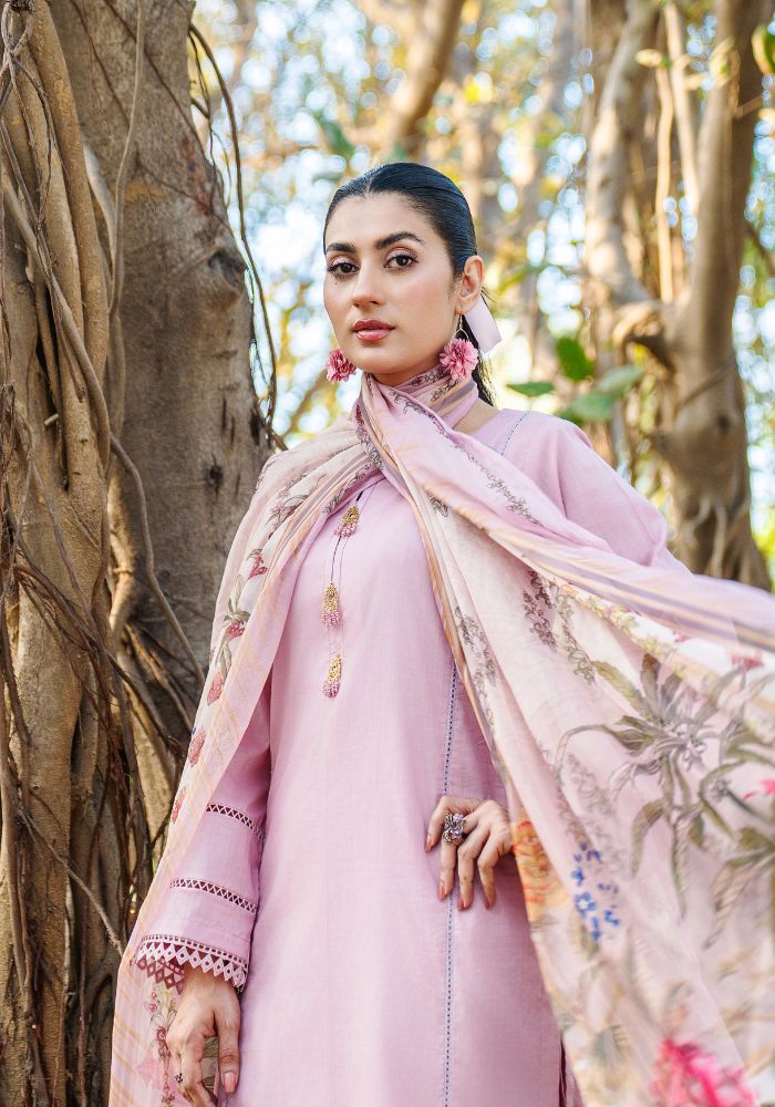 Ayat Blush – Luxury Lawn 3-Piece Suit (NLC-109)