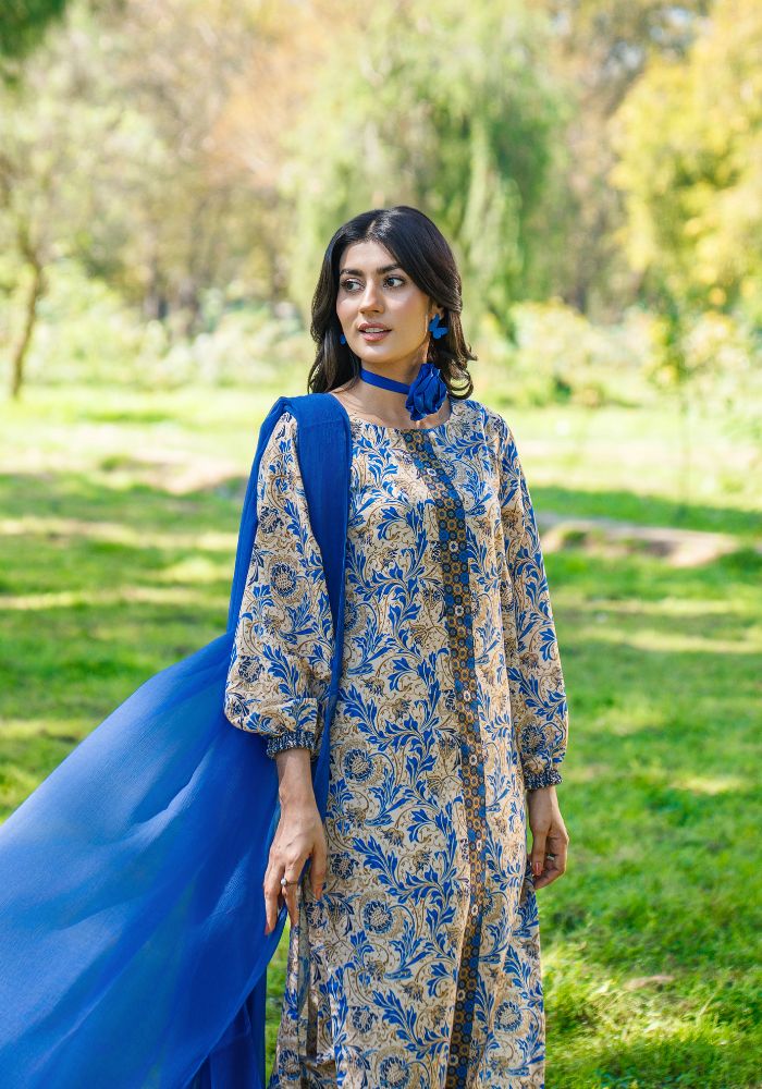 Sama-e-Nil – Turkish Lawn 3-Piece Suit (NLC-103-PK)