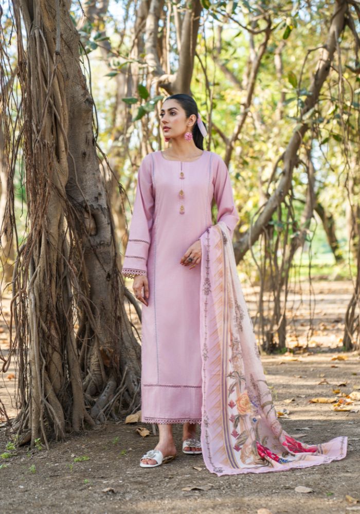 Ayat Blush – Luxury Lawn 3-Piece Suit (NLC-109)